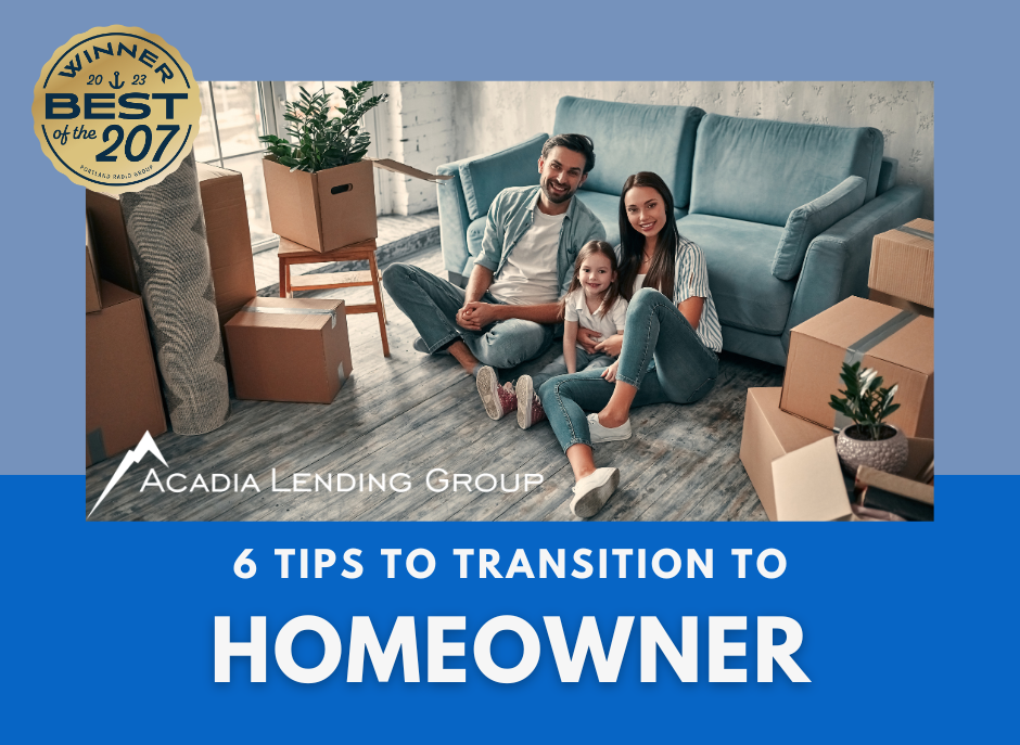 6 Tips for Successfully Transitioning from Renter to Homeowner